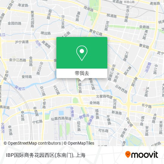 IBP国际商务花园西区(东南门)地图