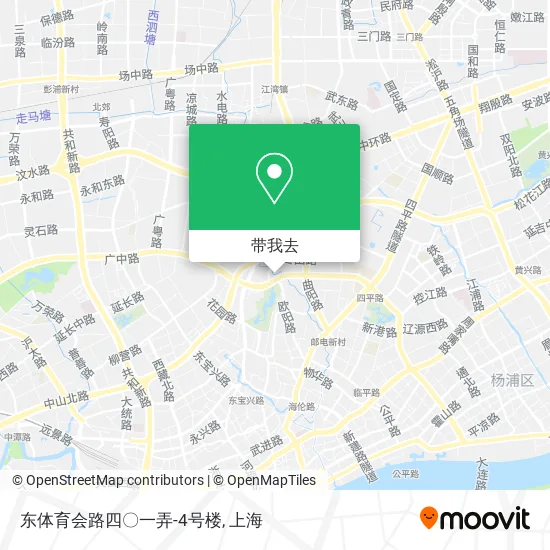 东体育会路四〇一弄-4号楼地图