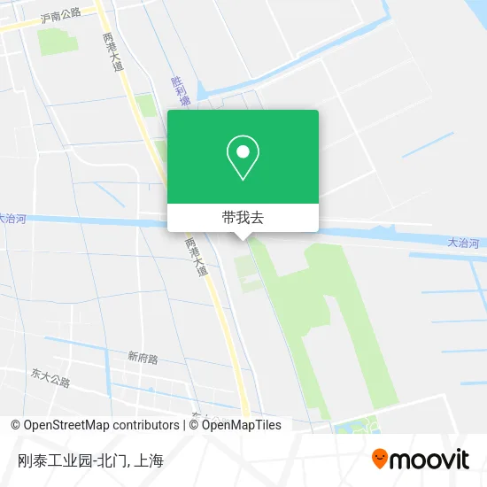 刚泰工业园-北门地图