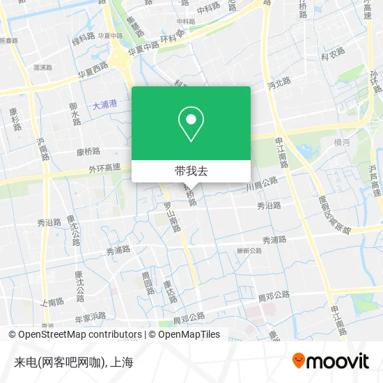 来电(网客吧网咖)地图