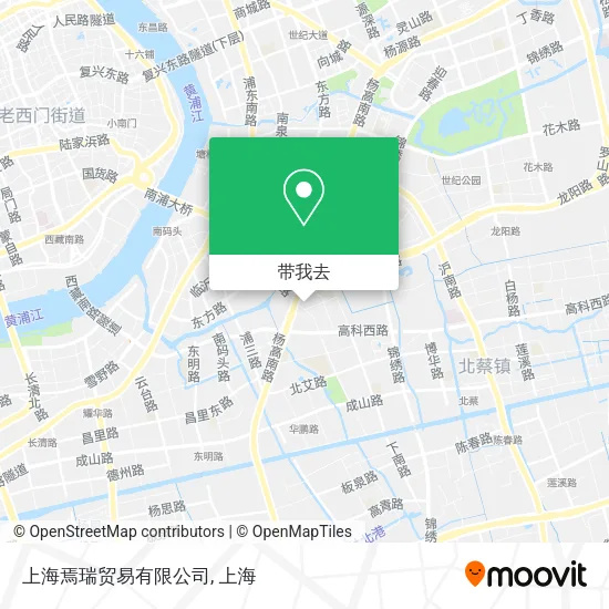 上海焉瑞贸易有限公司地图