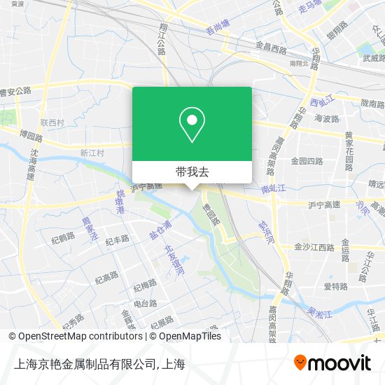 上海京艳金属制品有限公司地图