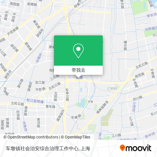 车墩镇社会治安综合治理工作中心地图