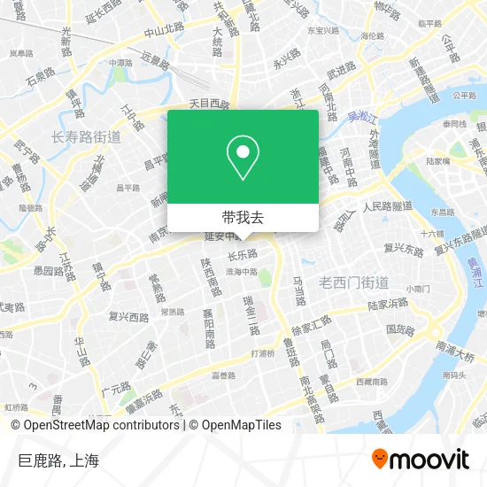 巨鹿路地图