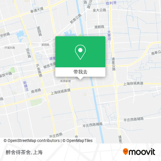 醉舍得茶舍地图