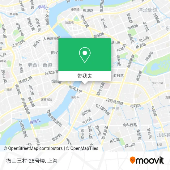 微山三村-28号楼地图