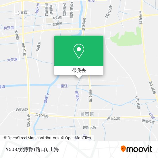 Y508/姚家路(路口)地图