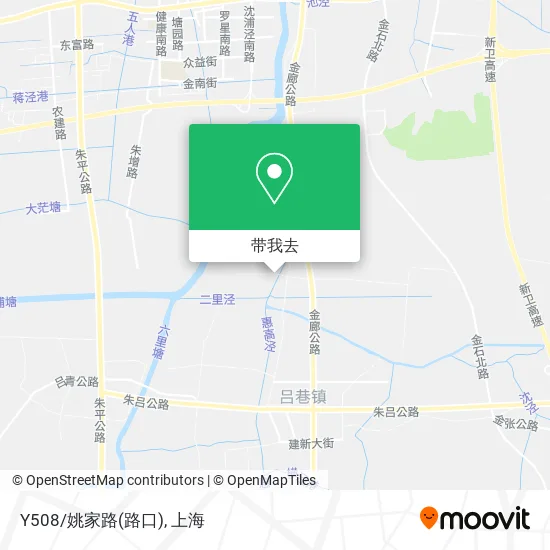 Y508/姚家路(路口)地图