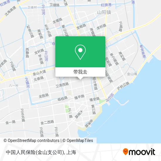 中国人民保险(金山支公司)地图