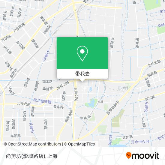 尚剪坊(影城路店)地图