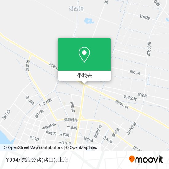 Y004/陈海公路(路口)地图