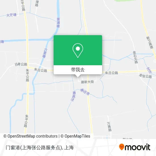 门窗港(上海张公路服务点)地图