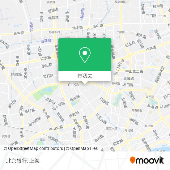 北京银行地图