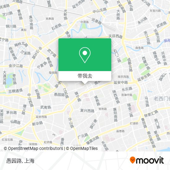 愚园路地图