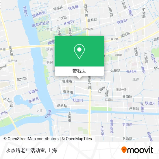 永杰路老年活动室地图