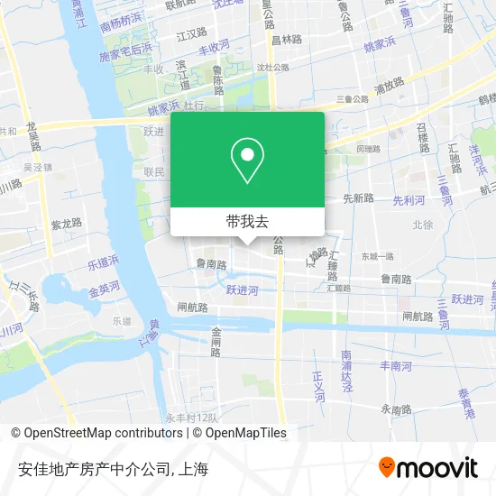 安佳地产房产中介公司地图