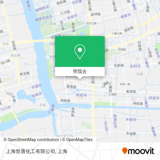 上海世唐化工有限公司地图