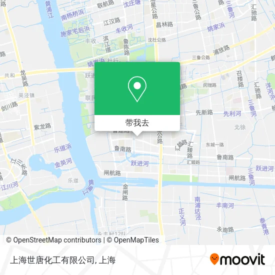 上海世唐化工有限公司地图
