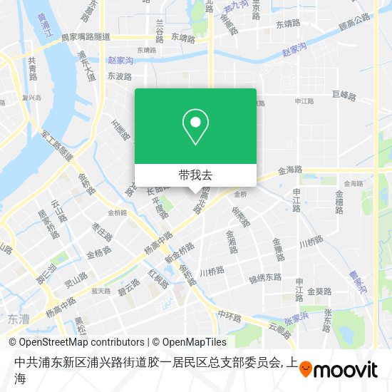 中共浦东新区浦兴路街道胶一居民区总支部委员会地图
