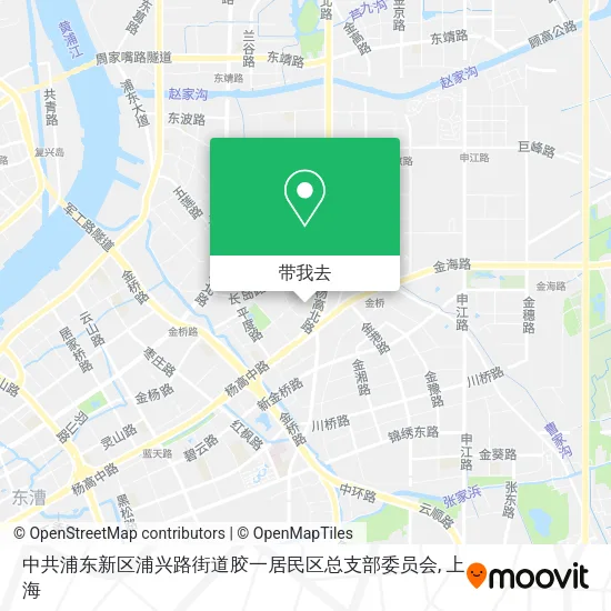 中共浦东新区浦兴路街道胶一居民区总支部委员会地图