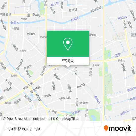 上海那格设计地图
