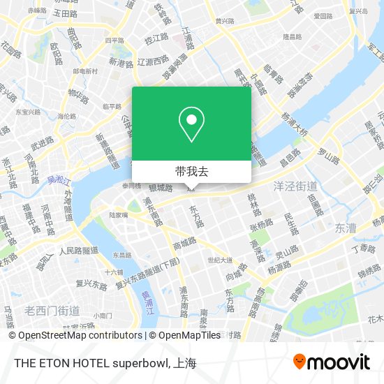 THE ETON HOTEL superbowl地图