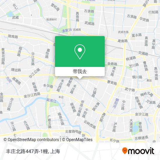 丰庄北路447弄-1幢地图