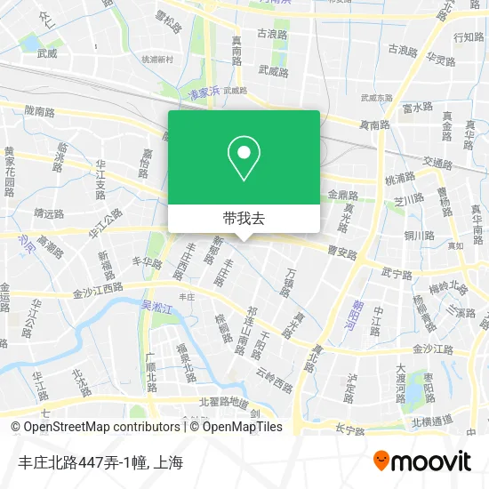丰庄北路447弄-1幢地图