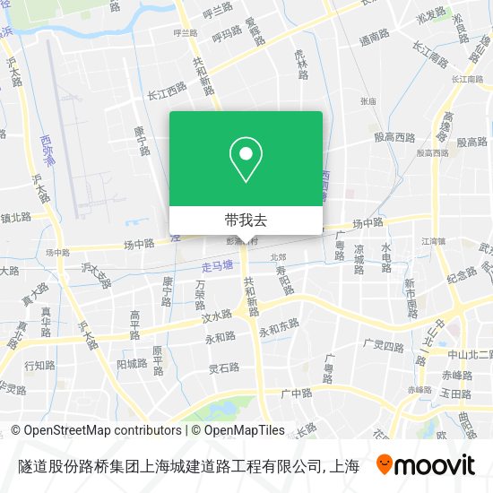 隧道股份路桥集团上海城建道路工程有限公司地图