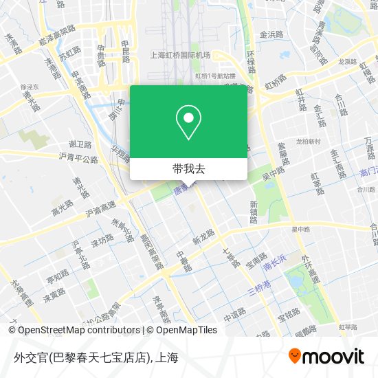 外交官(巴黎春天七宝店店)地图