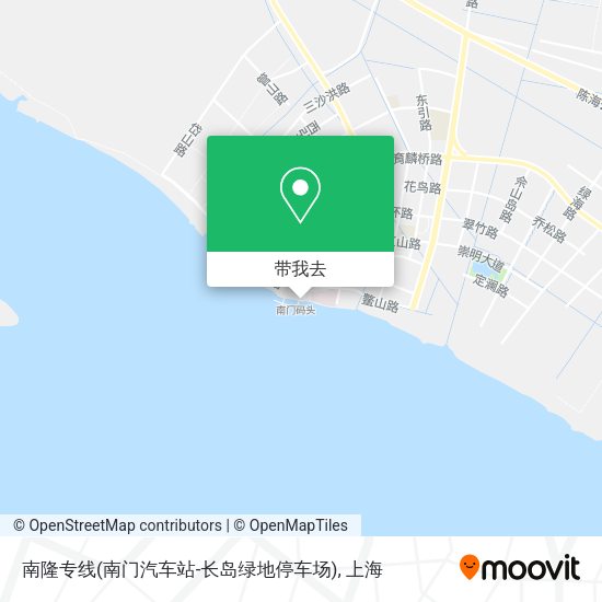 南隆专线(南门汽车站-长岛绿地停车场)地图