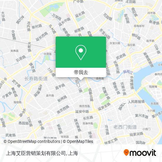 上海艾臣营销策划有限公司地图