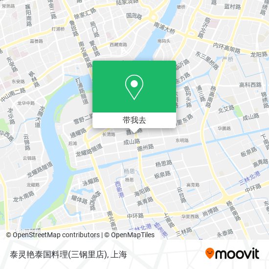 泰灵艳泰国料理(三钢里店)地图