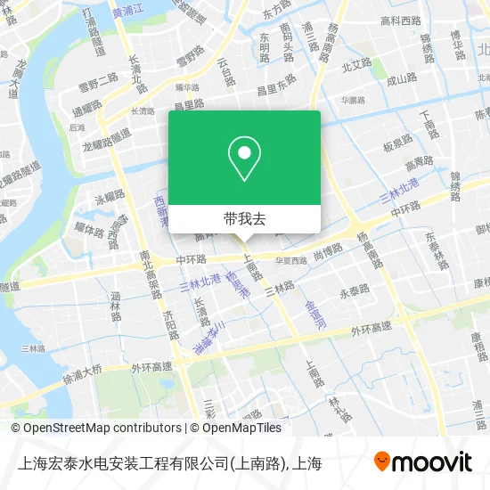 上海宏泰水电安装工程有限公司(上南路)地图