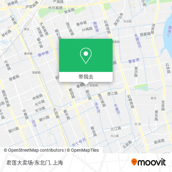 君莲大卖场-东北门地图