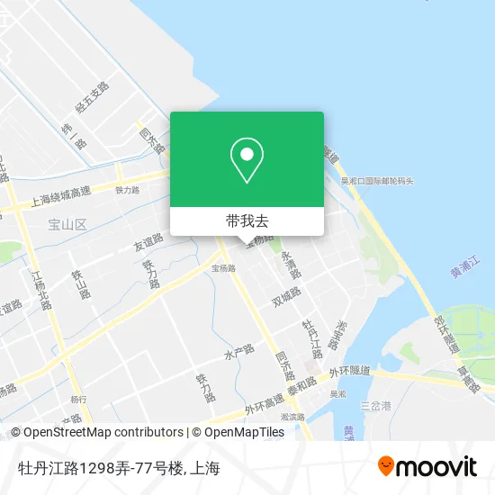 牡丹江路1298弄-77号楼地图