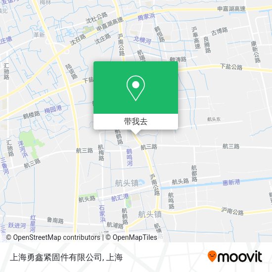 上海勇鑫紧固件有限公司地图