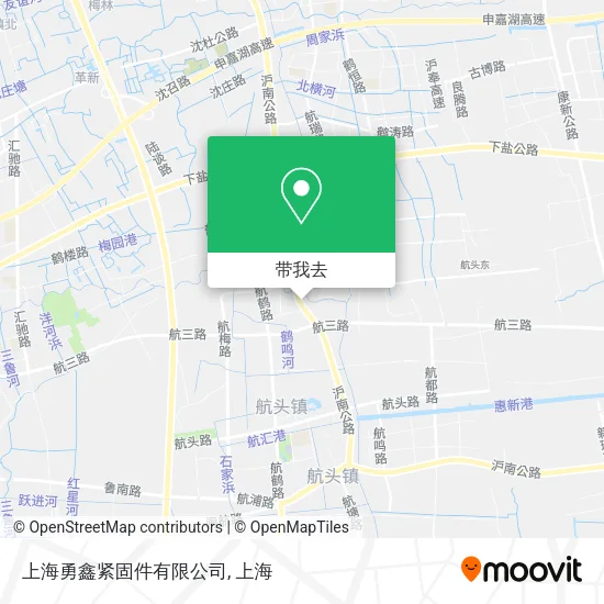 上海勇鑫紧固件有限公司地图
