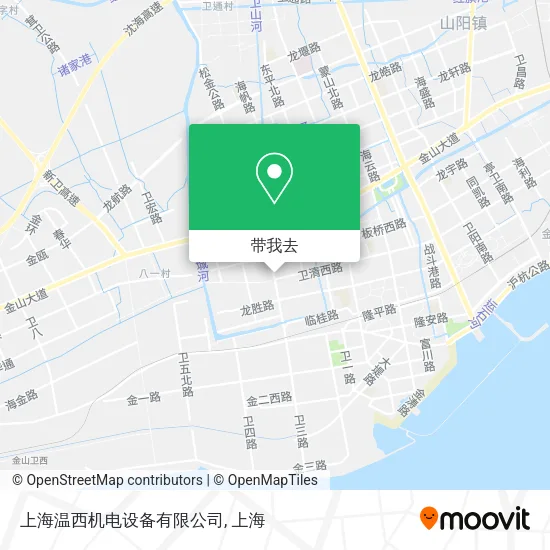 上海温西机电设备有限公司地图