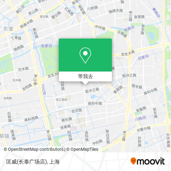 匡威(长泰广场店)地图