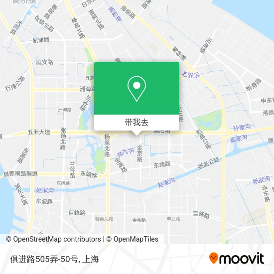 俱进路505弄-50号地图
