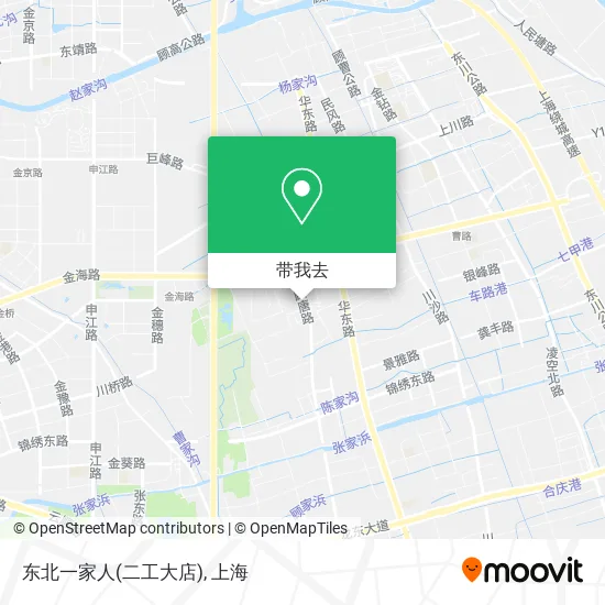 东北一家人(二工大店)地图