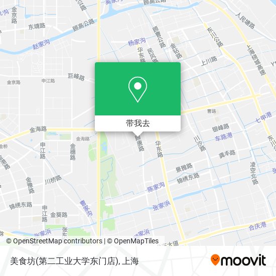 美食坊(第二工业大学东门店)地图