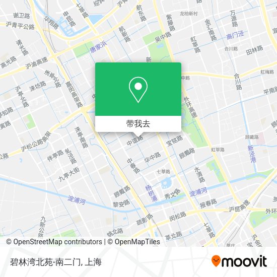 碧林湾北苑-南二门地图