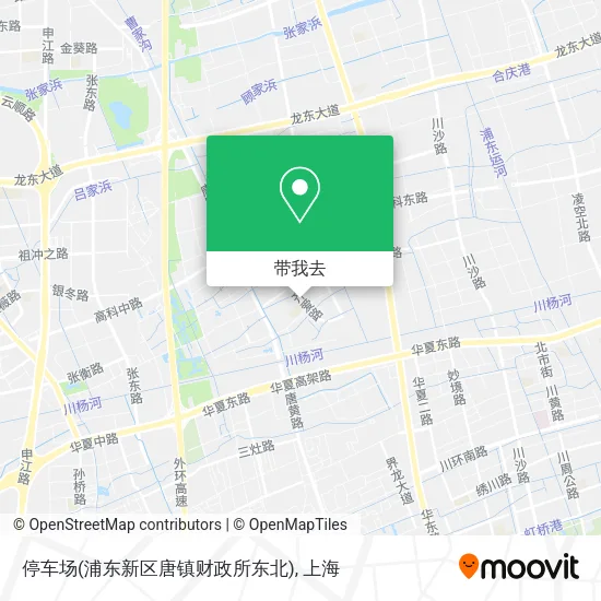 停车场(浦东新区唐镇财政所东北)地图