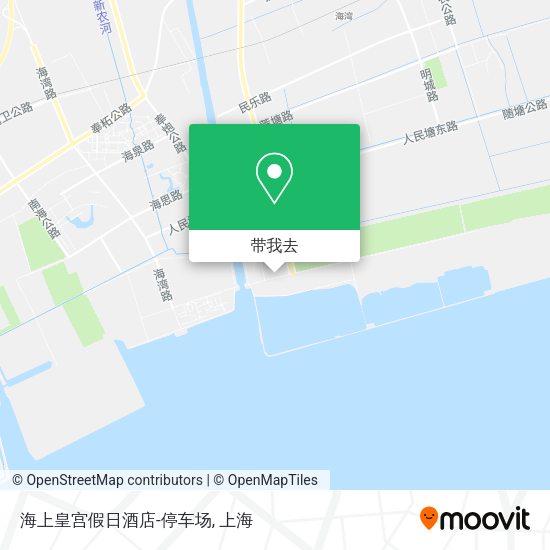 海上皇宫假日酒店-停车场地图