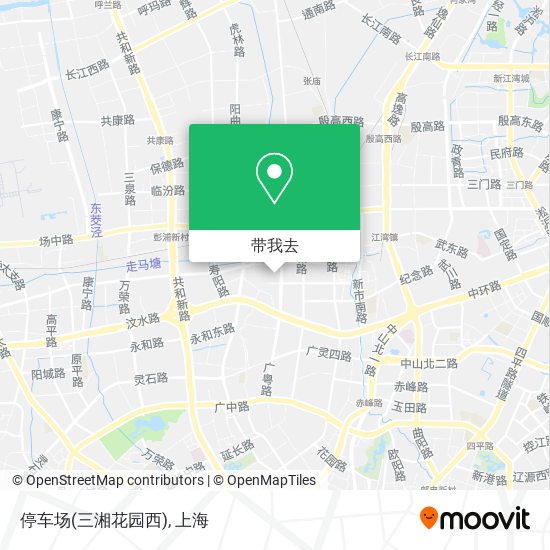 停车场(三湘花园西)地图