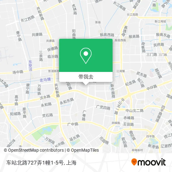 车站北路727弄1幢1-5号地图