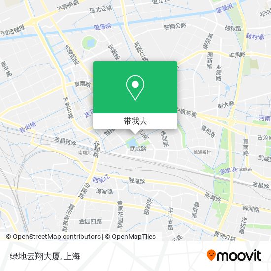 绿地云翔大厦地图