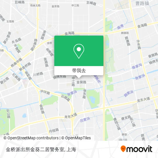 金桥派出所金葵二居警务室地图